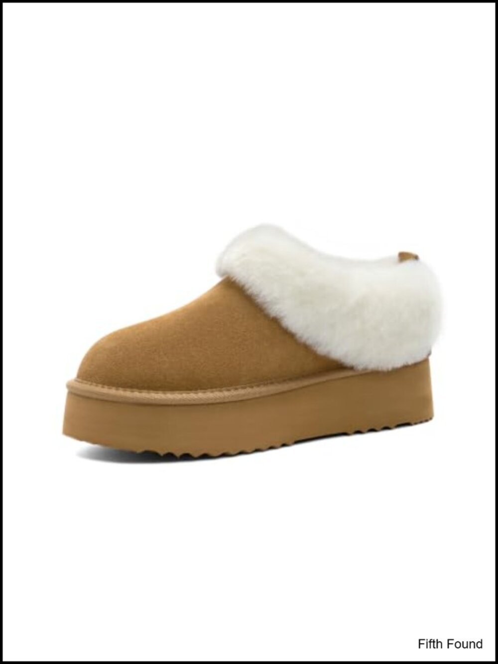 Genuine Suede Slippers Women Slip On Cozy Platform Mini Snow Boots